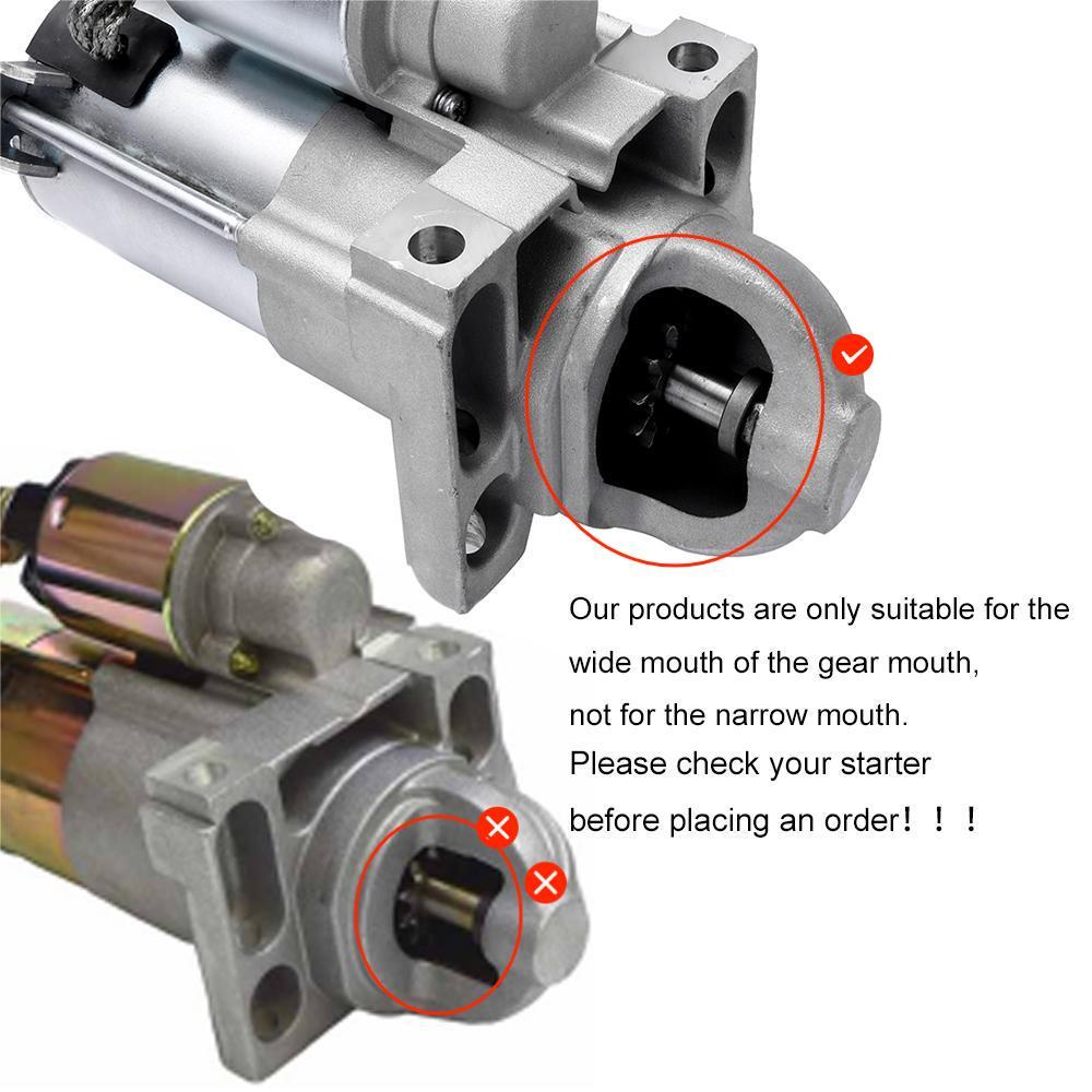 Starter Fits Chevrolet Silverado 2500 HD, 3500 6.0L 2001-2005 SR8581X 10465560