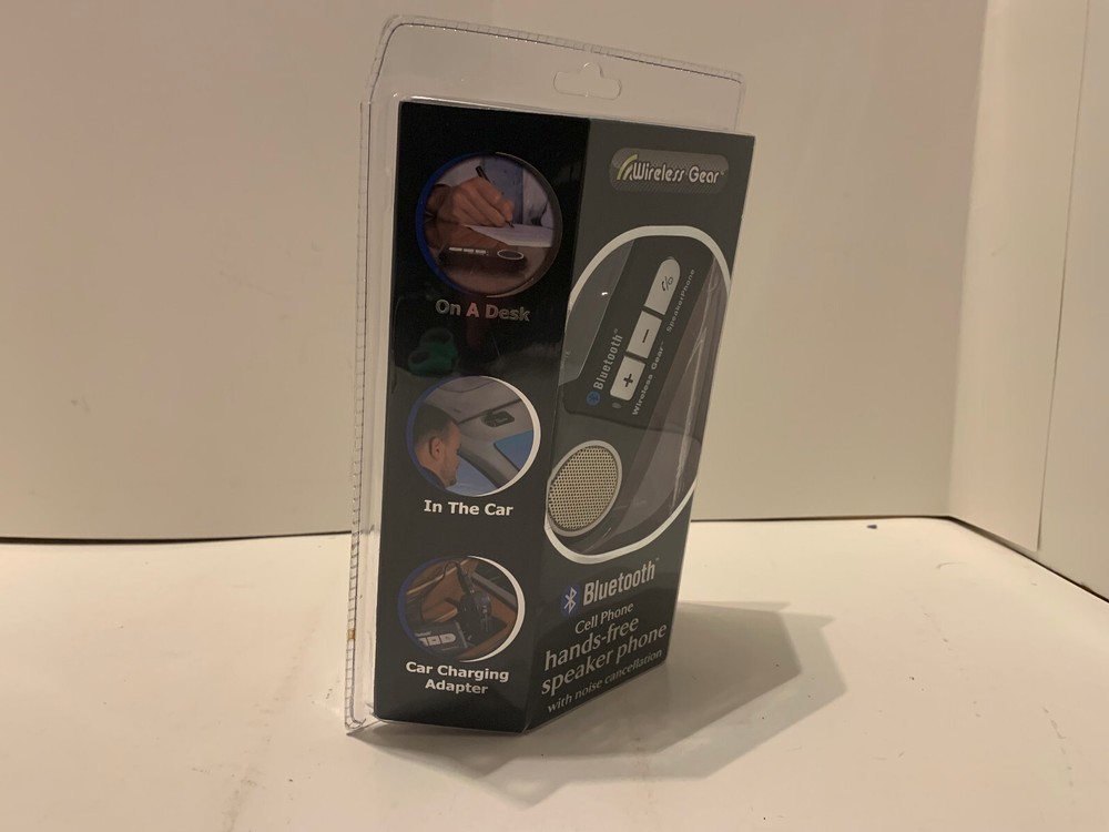 Wireless Gear Bluetooth Cell Phone Hands-Free Speaker Phone