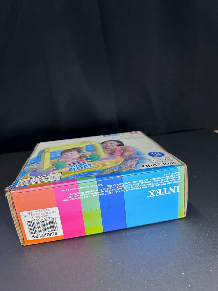 Intex Kiddie Float with canopy shade