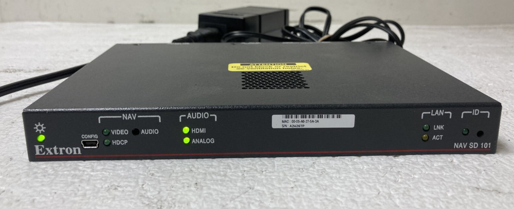 Extron NAV SD 101 No Power Supply
