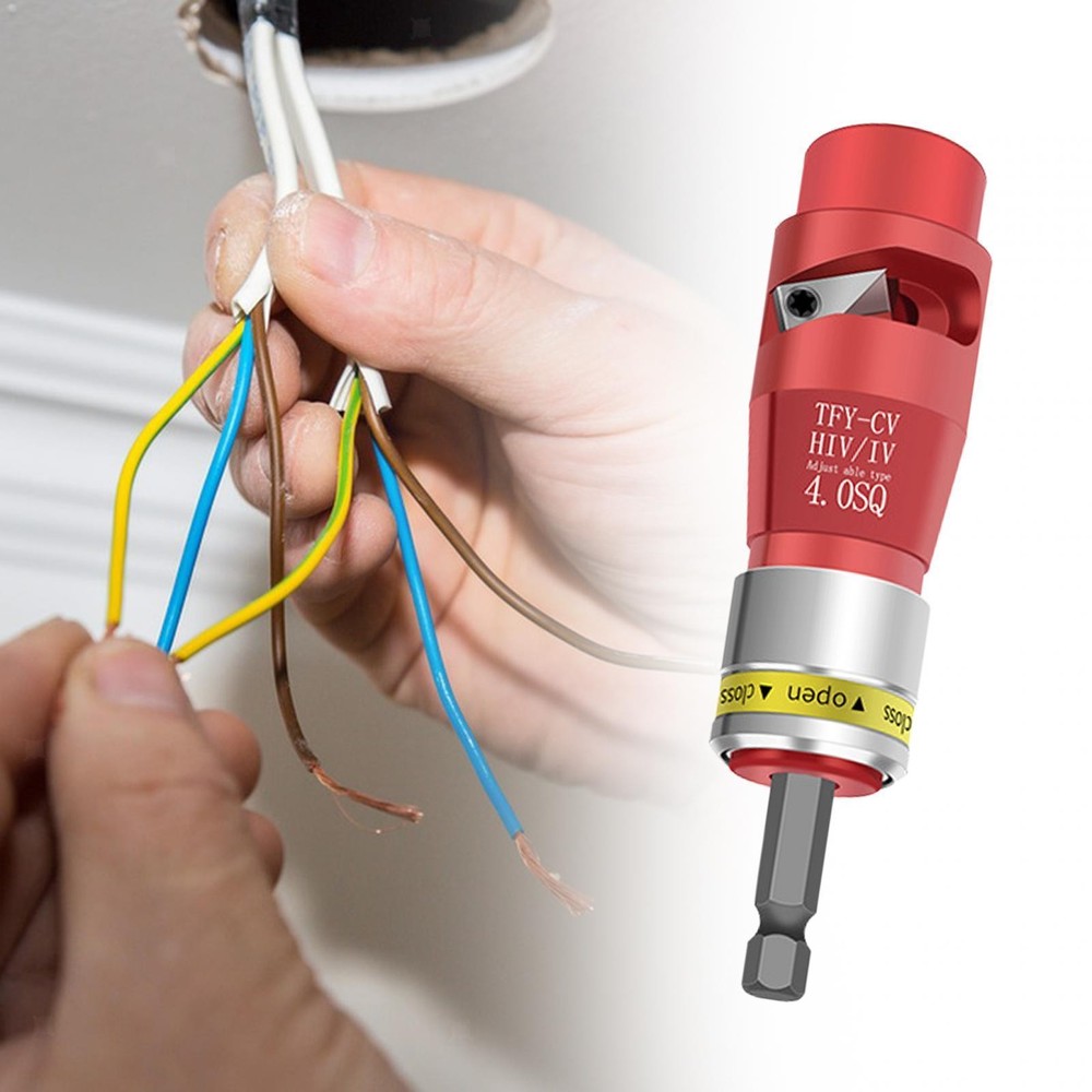 Electrician Wire Stripper Wire Cutter for Hand Drill 4.0