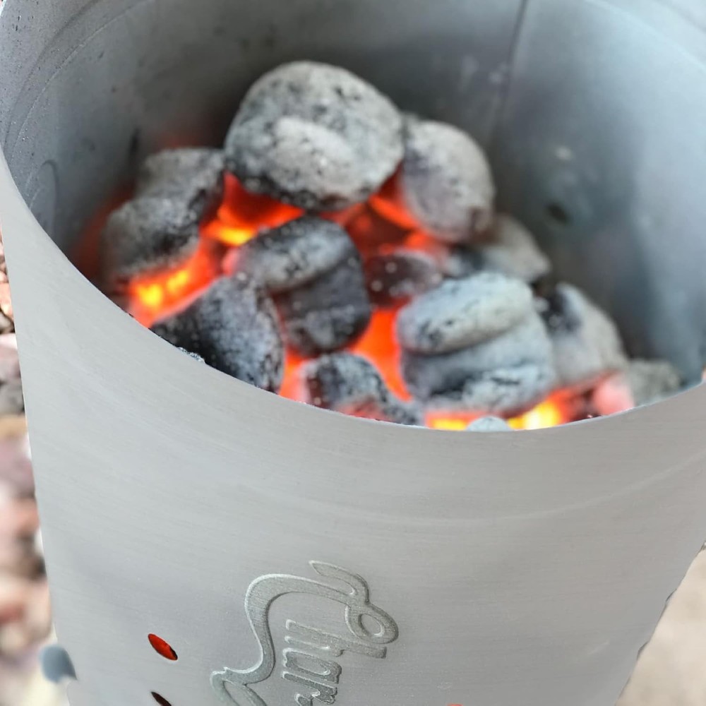 Char-Griller® Charcoal Grill Chimney Starter with Quick Original version