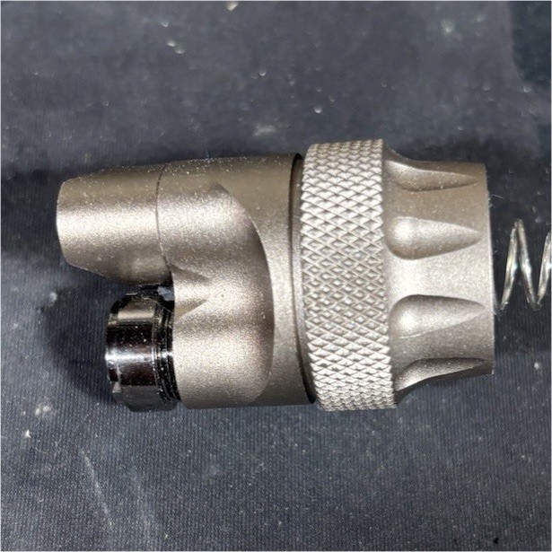 SureFire Tan Aluminum Mounted Light Tailcap Switch Component for Rifle