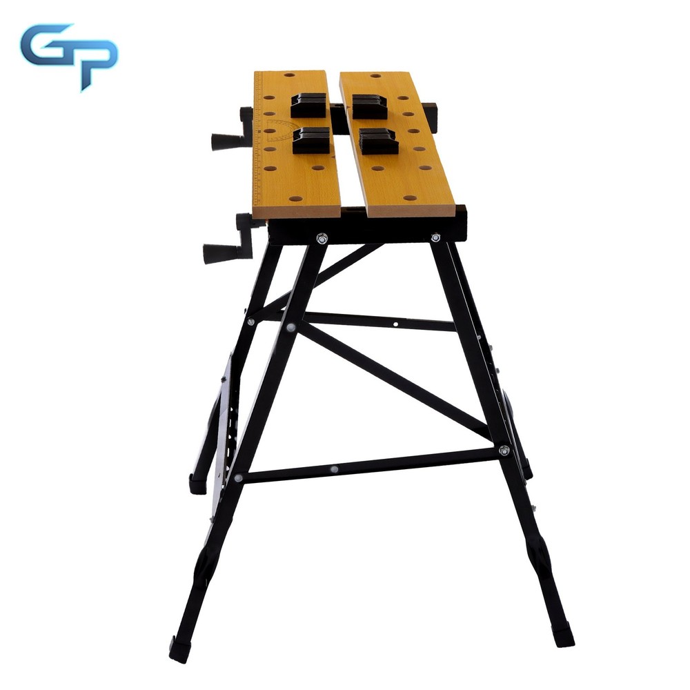 Folding Portable Workbench With Measuring Ruler And Protractor Multi Purpose