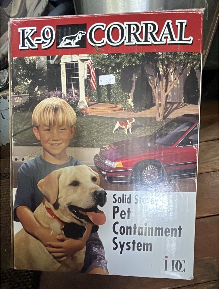 New in Box K-9 Corral Pet Solid State Pet Containment System