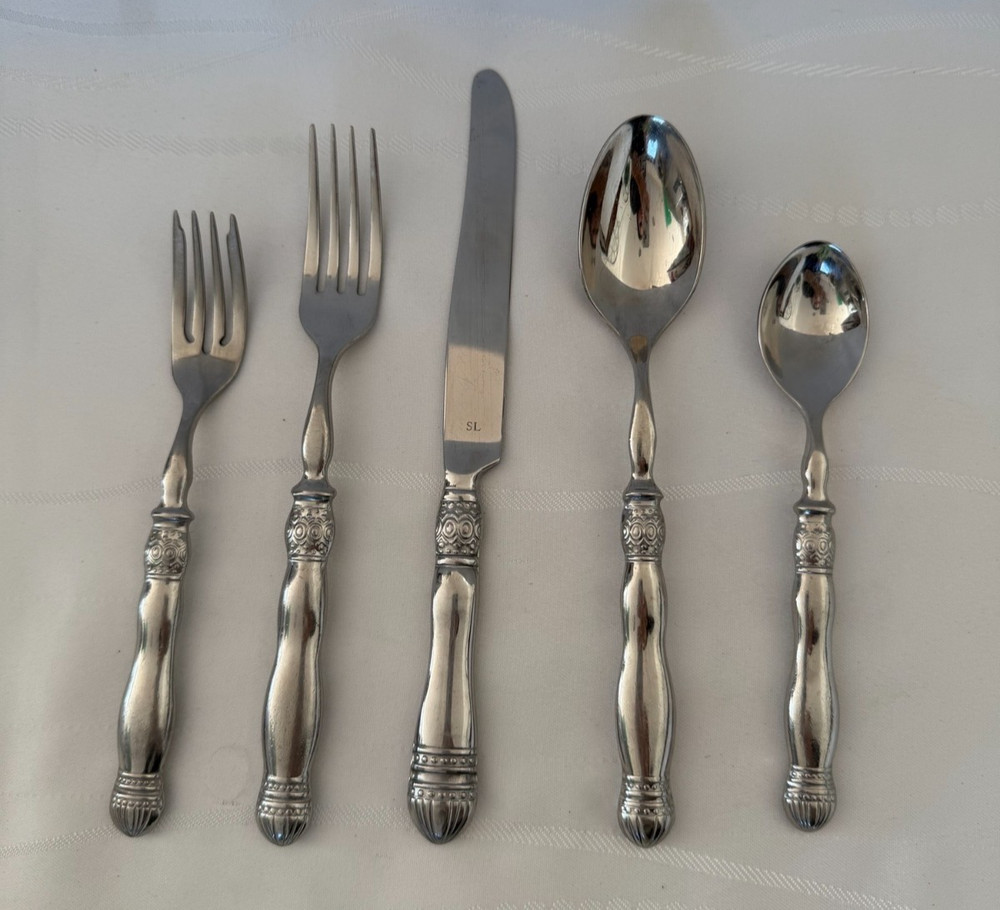 Southern Living GALLERY Stainless Flatware-5 Pc Place Setting-Multiple Sets