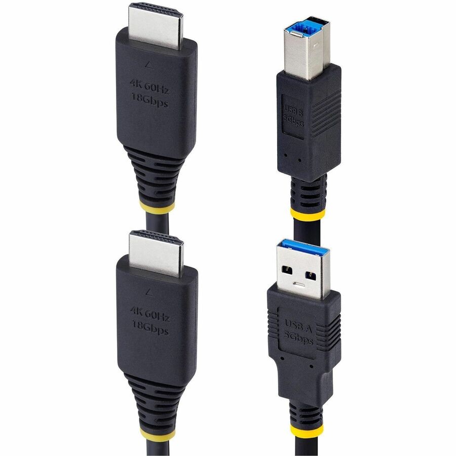 StarTech HU1226KVMCABLE 6ft HDMI USB KVM Cable 4K 60Hz