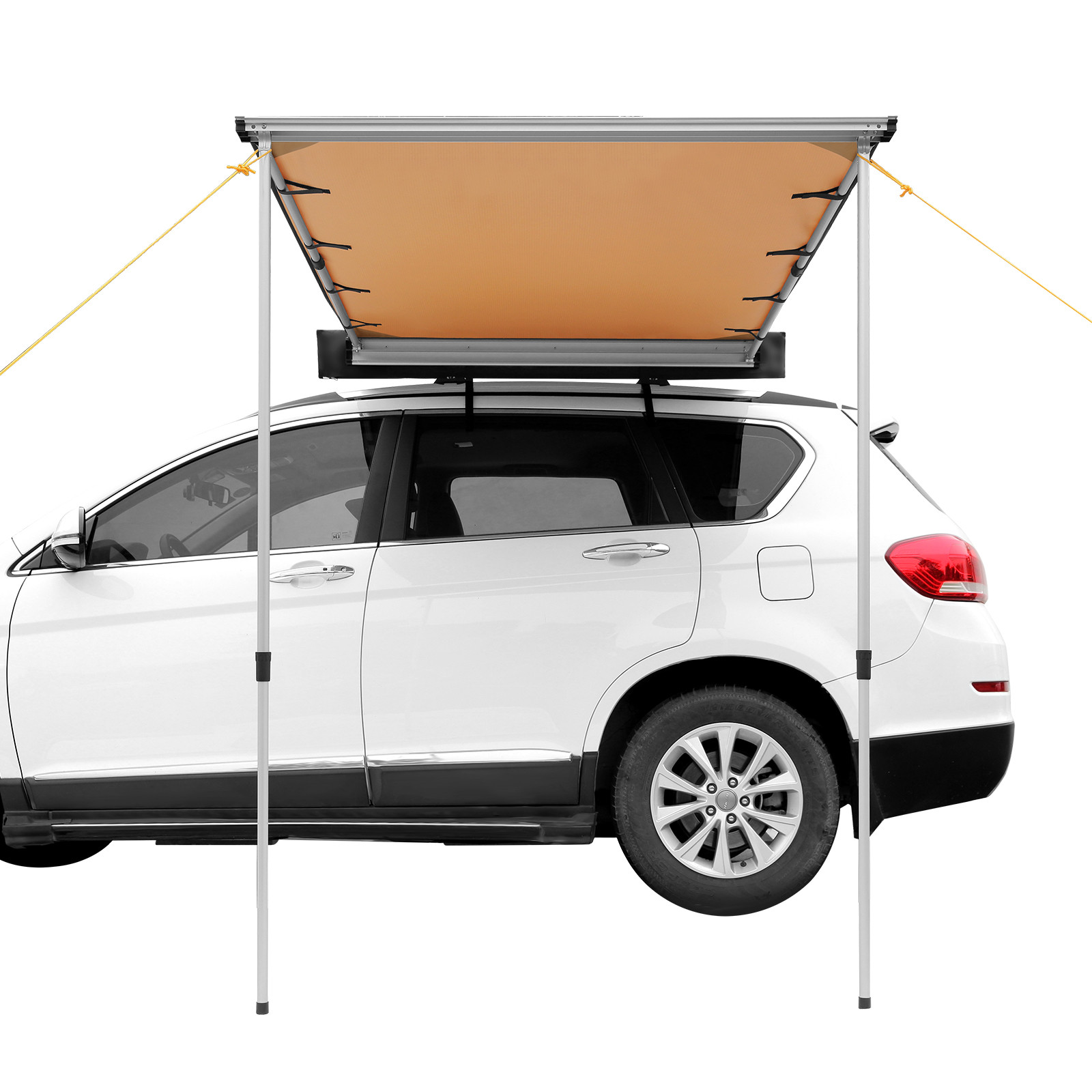 VEVOR Vehicle Awning 6.6' x 8.2' Shade Coverage Car Side Awning PU3000 mm UV50+