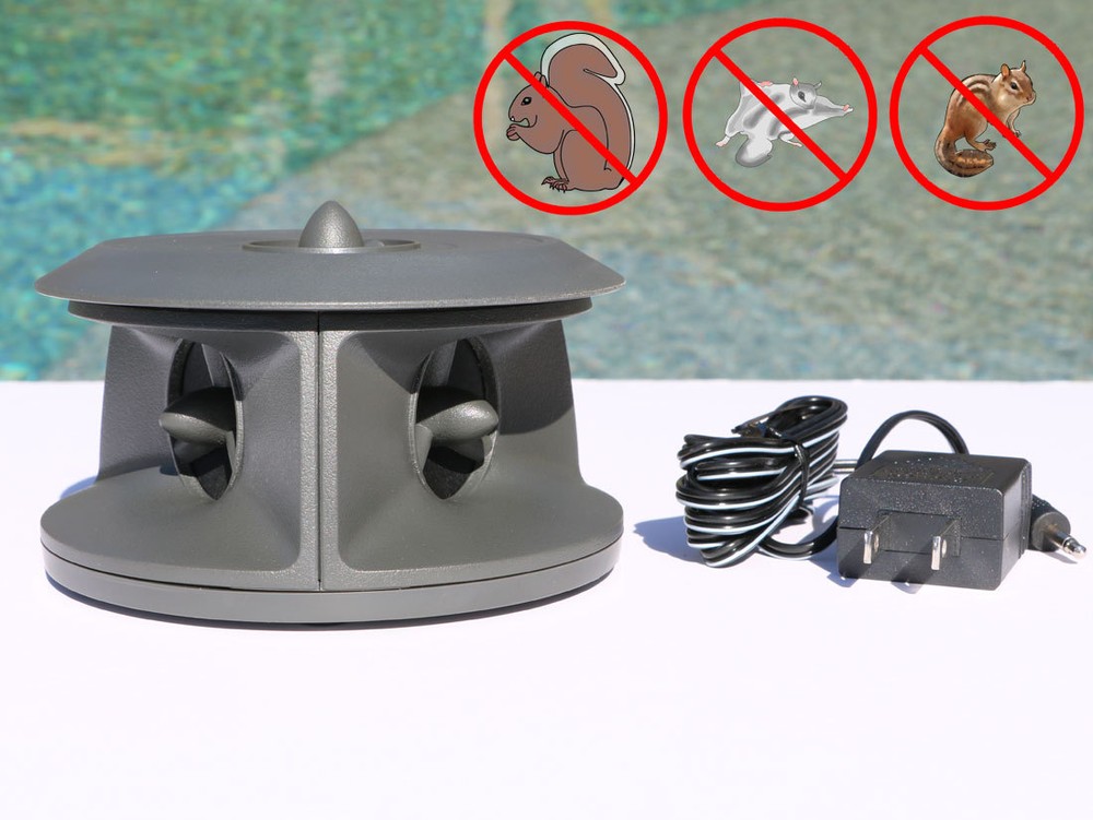 Electronic Squirrel Repeller | Cleanrth Three-Stage ComboSonic Squirrel Control