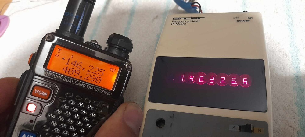 Sinclair PFM 200 Frequency Meter