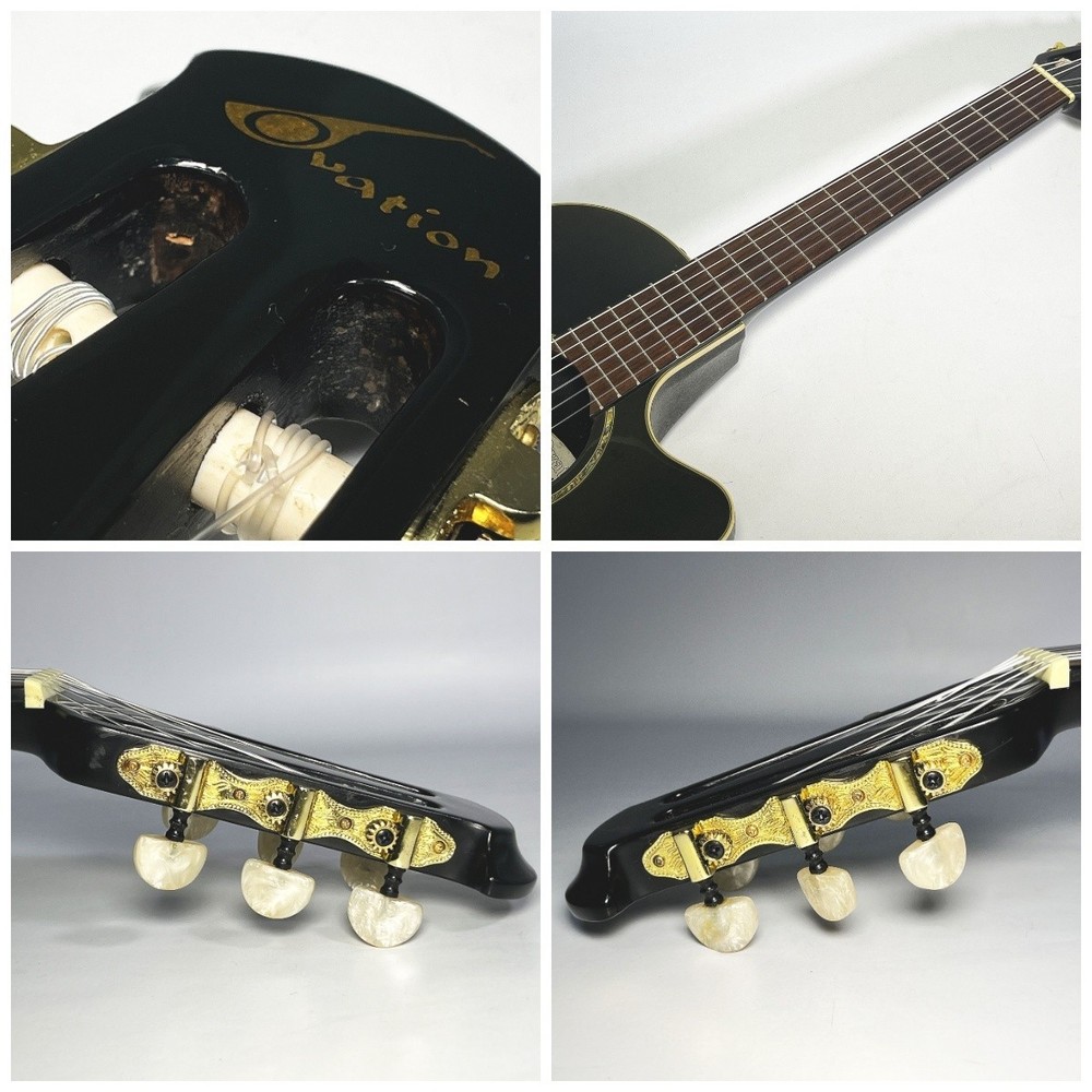 Ovation CC243 Electric Classical Guitar Hard Case