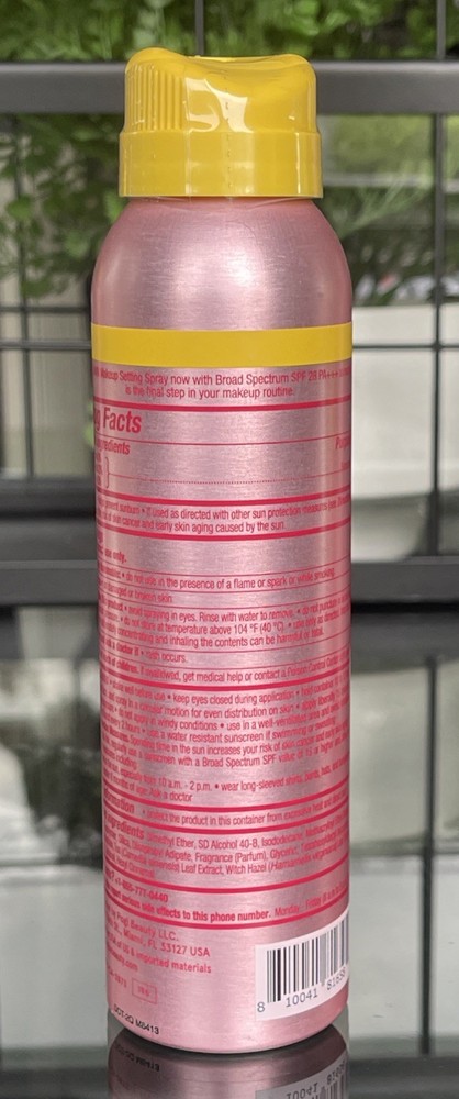 ONE/SIZE Patrick Starrr On 'Til Dawn Mattifying Sunscreen Makeup Setting Spray
