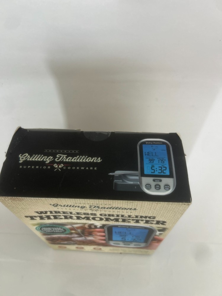grilling traditions wireless grilling thermometer programmable meat digital
