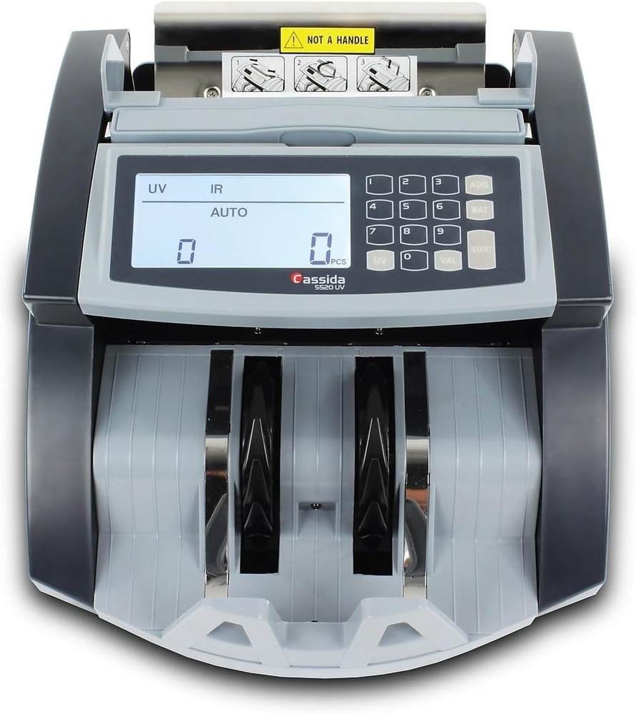 Efficient 5520 UV Money Counting Machine with Large LCD & Multi-Mode Operation