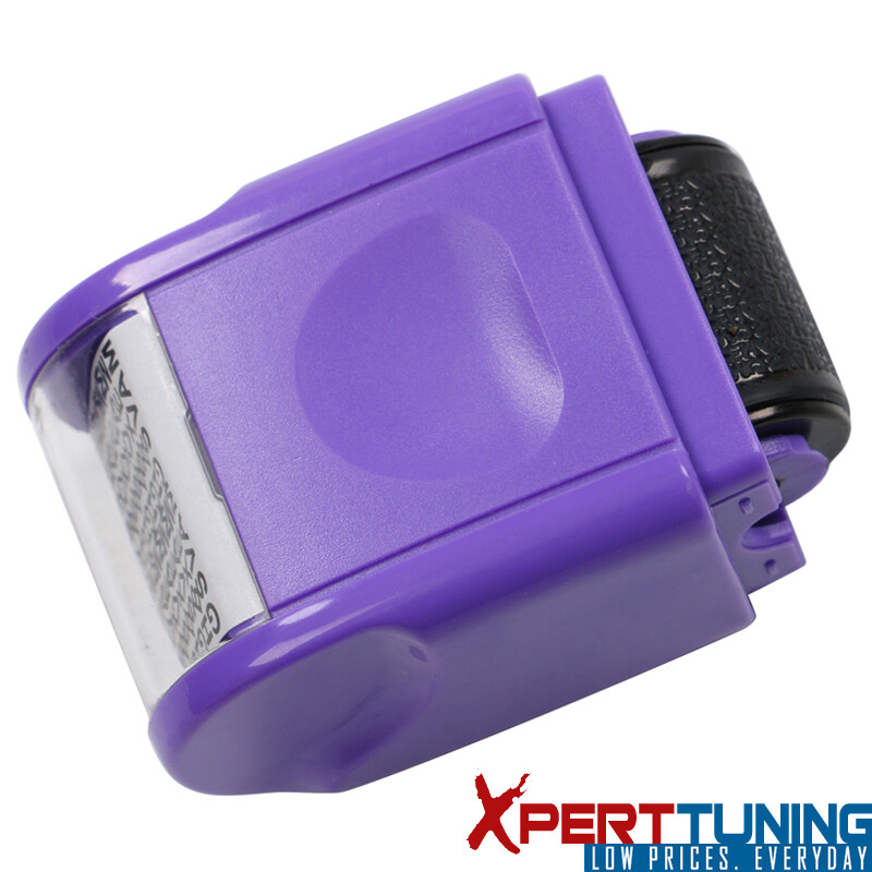 Mini Confidentiality Roller Stamp Messy Code Security Self-Inking Stamp Covering