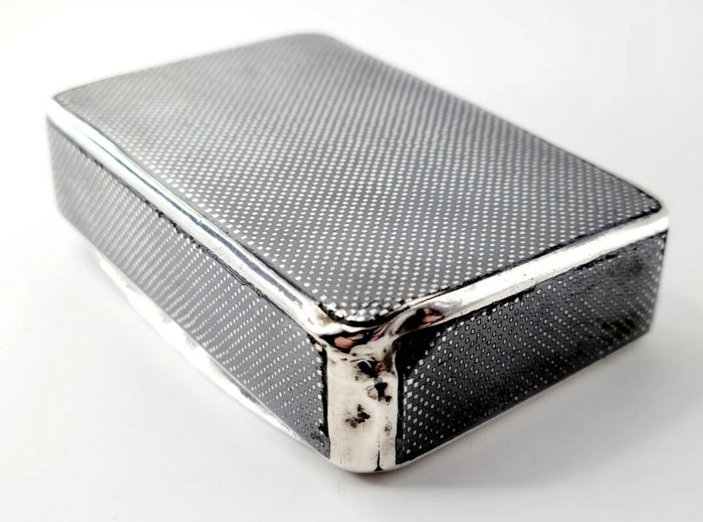 1874 IMPERIAL RUSSIAN NIELLO SOLID SILVER CIGARETTE CASE 84 WITH TROIKA SCENE