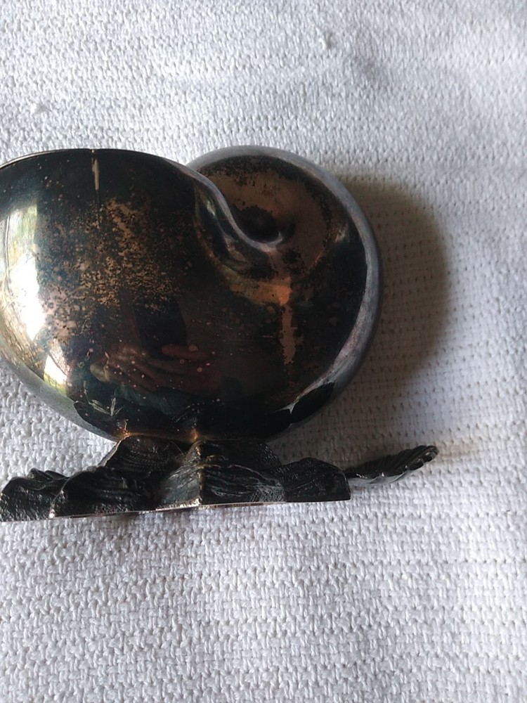Antique Silver Spoon Warmer Shell