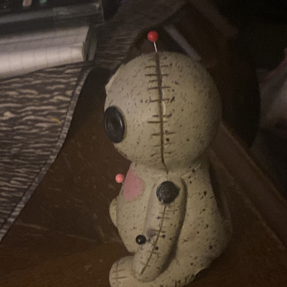 Voodoo Doll Incense Cone Burner Holder