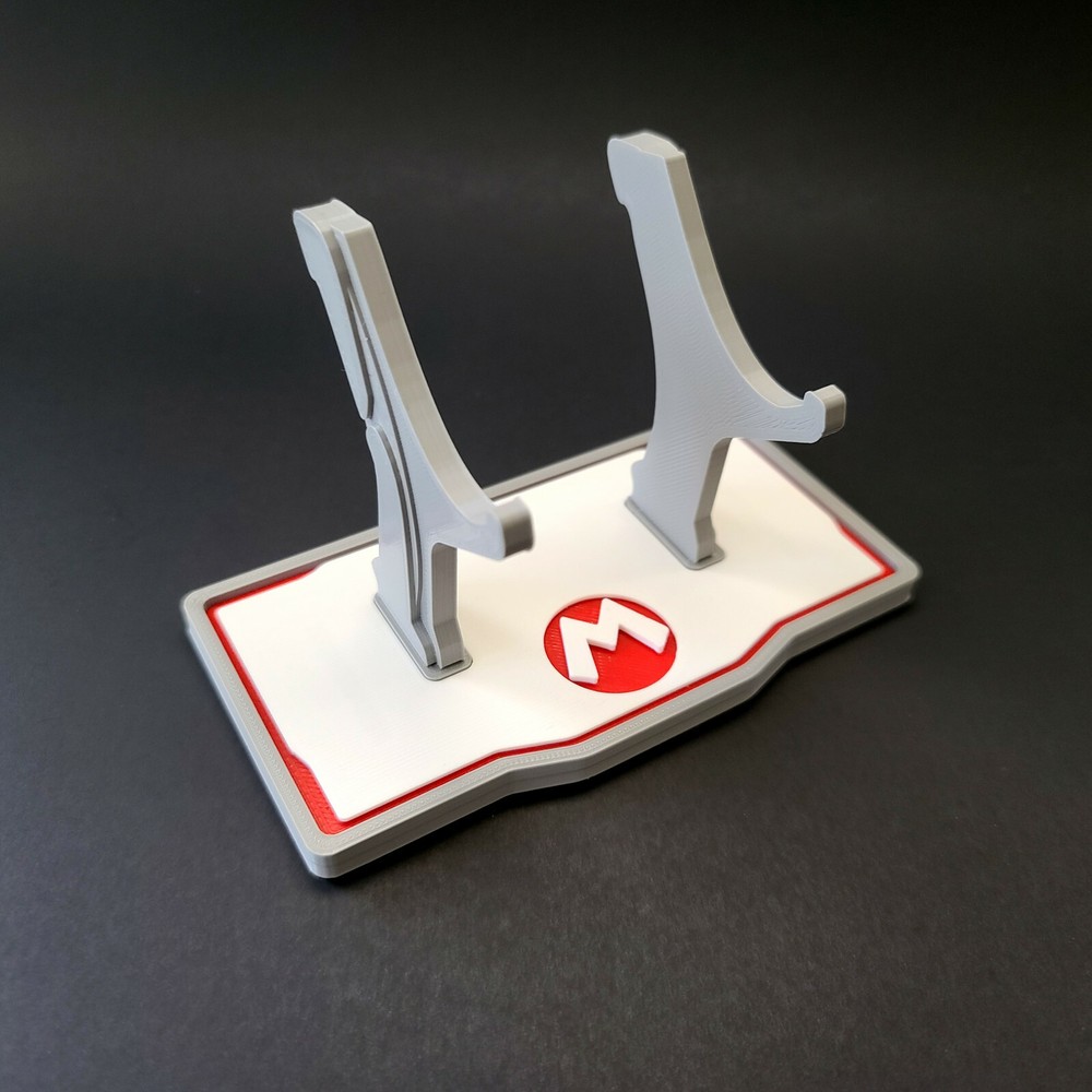 Custom Super Mario Themed stand for Nintendo Switch Pro / PowerA Controllers