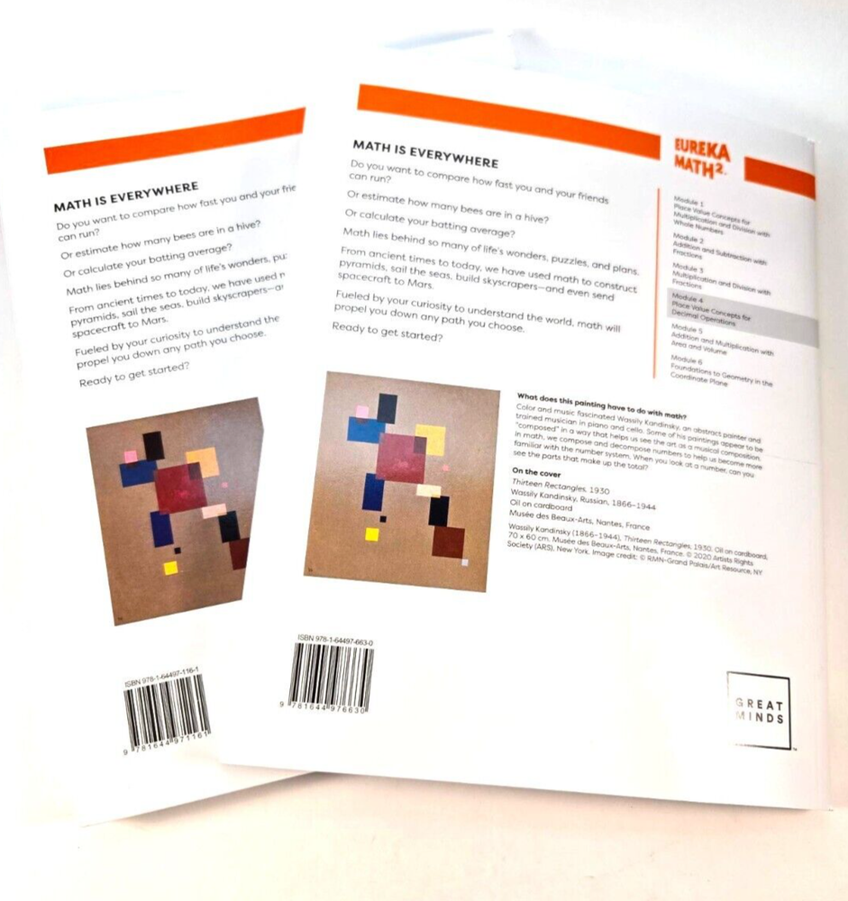 Eureka Math 2 Fractions Are Numbers Grade 5 Module 4 Learn Apply Workbooks