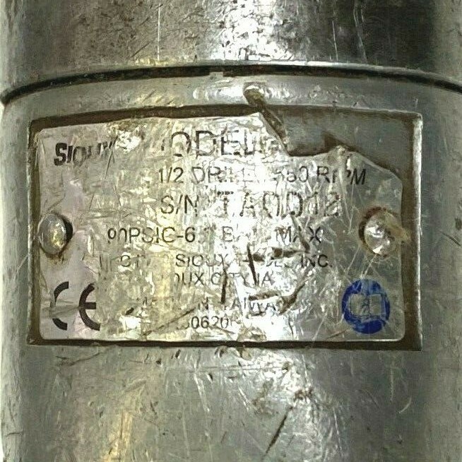 SIOUX AIR TOOL PNEUMATIC DRILL ** SEE DESCRIPTION**