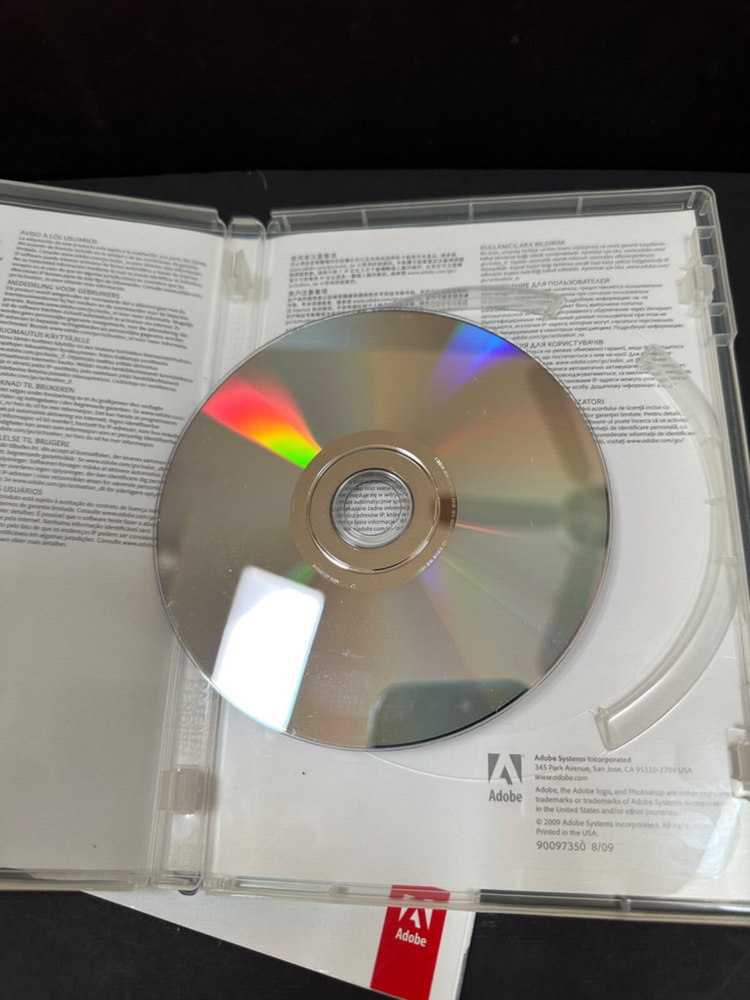 Vintage Adobe Photoshop Elements 8, Mac OS Editing Software Graphics