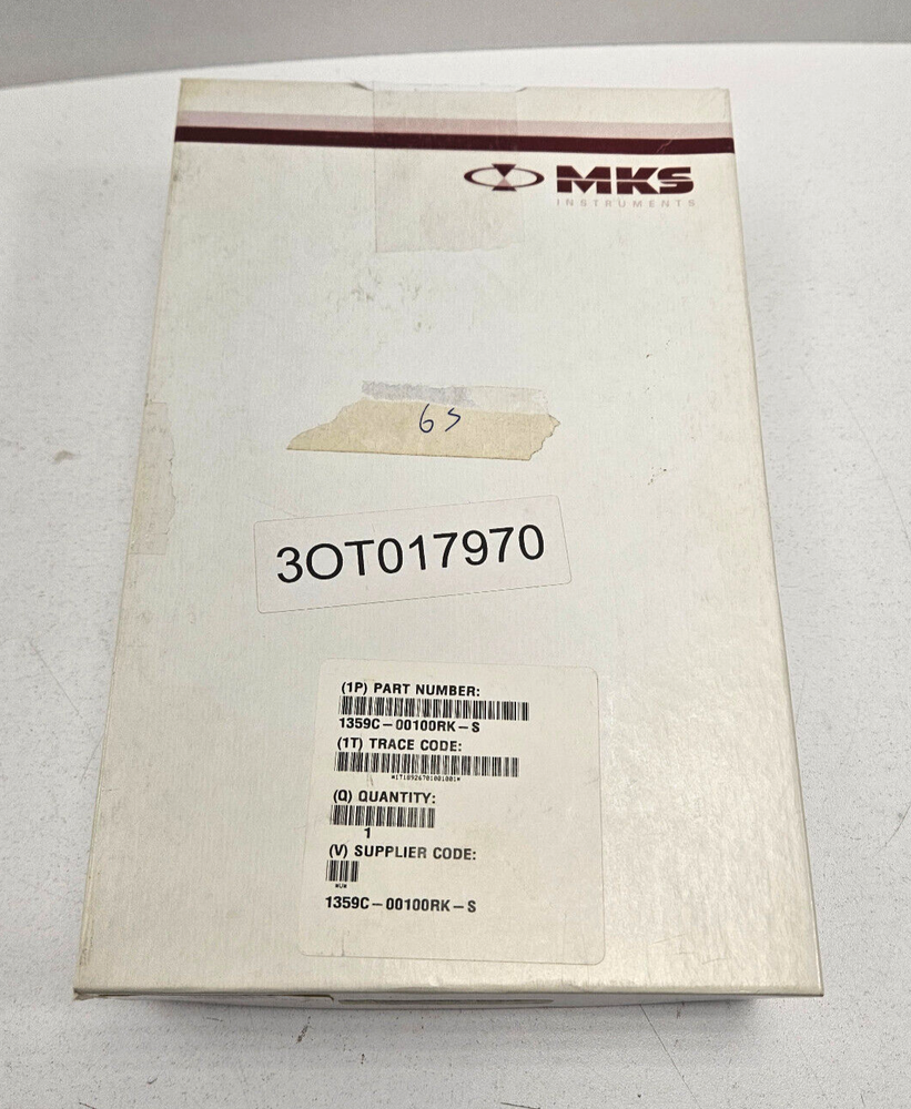MKS Instruments 1359C-00100RK-S MASS FLOW CONTROLLER