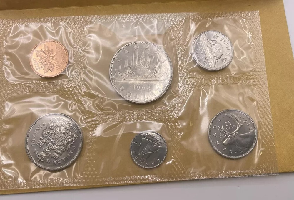 1968 Canada Uncirculated Annual Proof Like Set