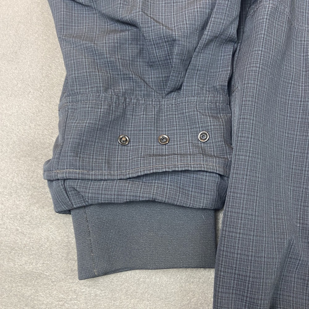 Zero Restriction Jacket Mens XXL Gray Plaid 1/4 Snap Golf Pullover