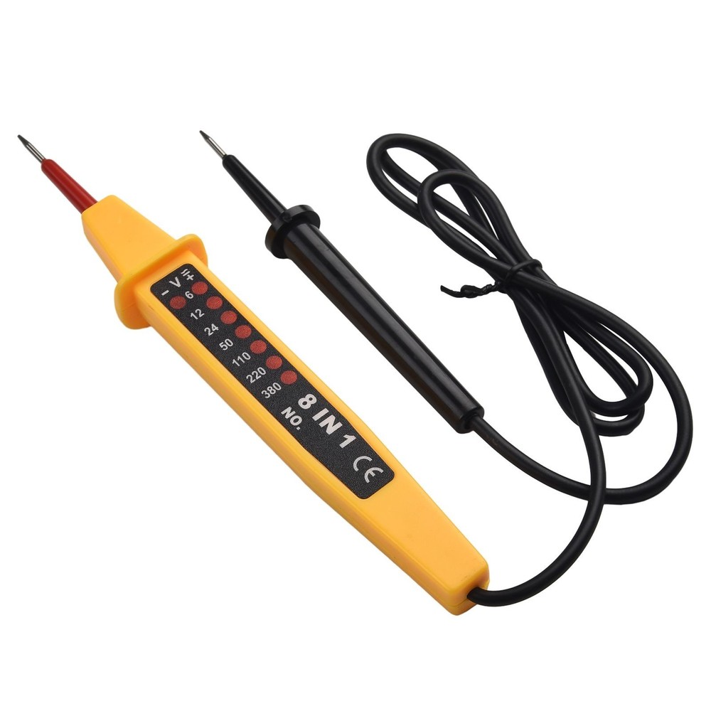 Voltage Tester Dimensions Display Elements Frequency Range Material Plastic