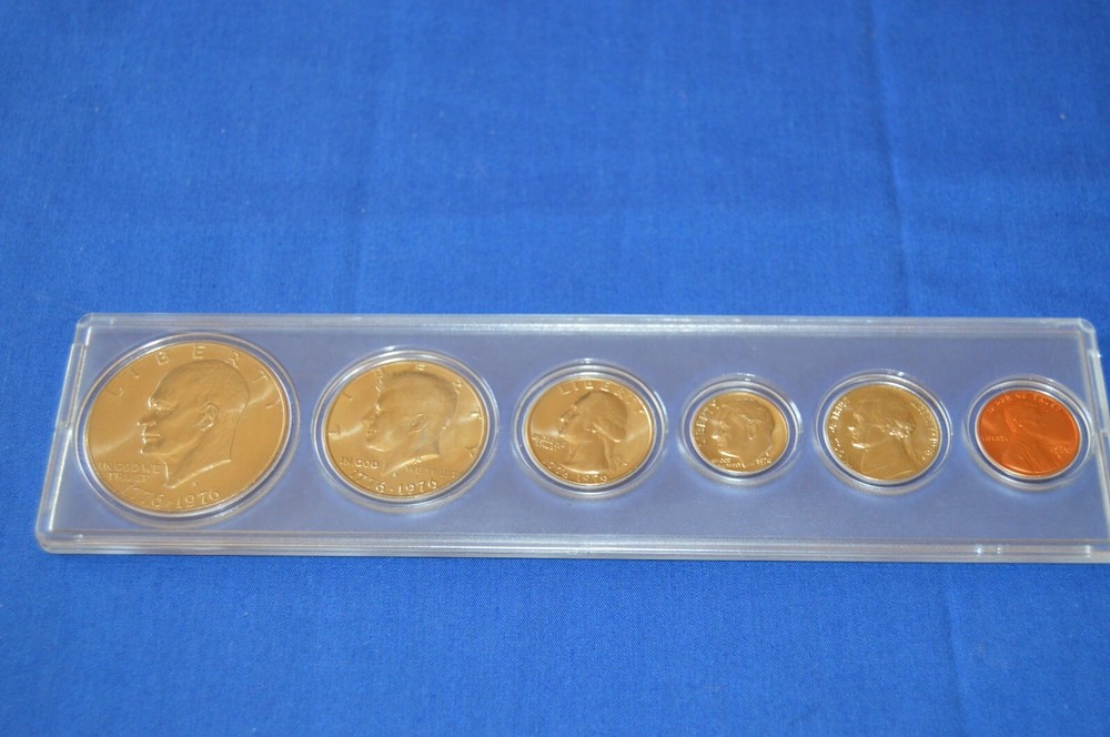 1976 Birth Year Set Includes Eisenhower Dollar 76-4