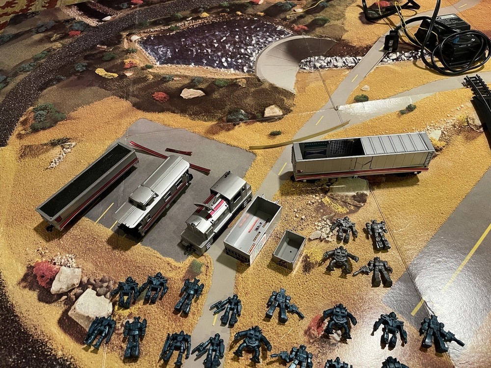Tyco Transformers Train Set Untested