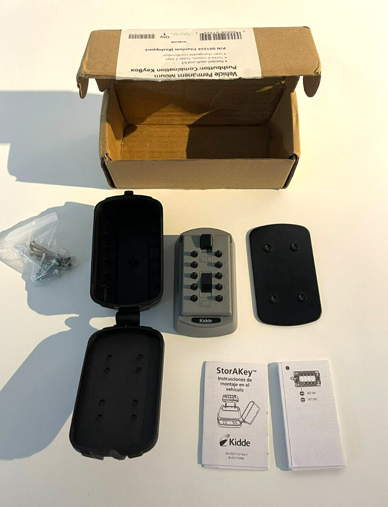 KIDDE 1324 Lock Box,Surface Mount,2 Keys