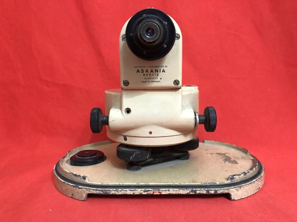 ASKANIA BERLIN THEODOLITE CONTINENTAL ELEKTROINDUSTRIE