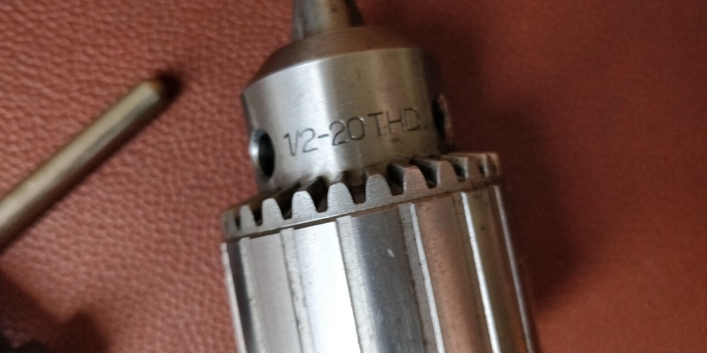 Drill Chuck, 5/64" - 1/2" Cap Mount = 1/2-20