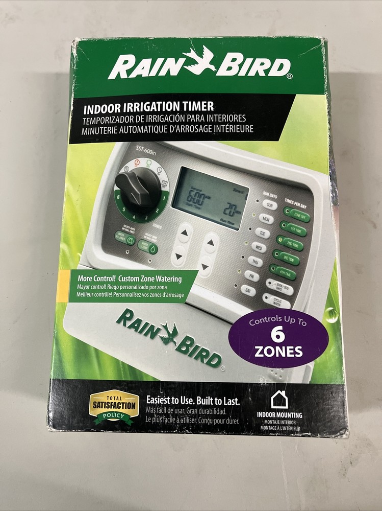 Rain Bird 6-Station Indoor Simple-To-Set Irrigation Timer