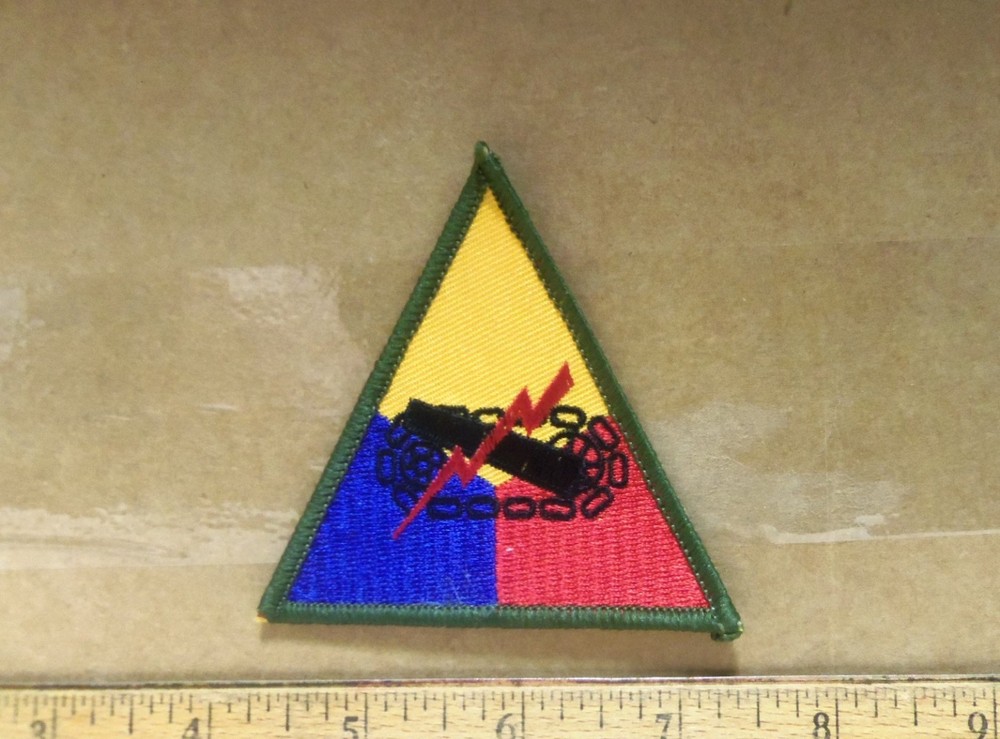 US Army - Armored Division Embroidered Patch