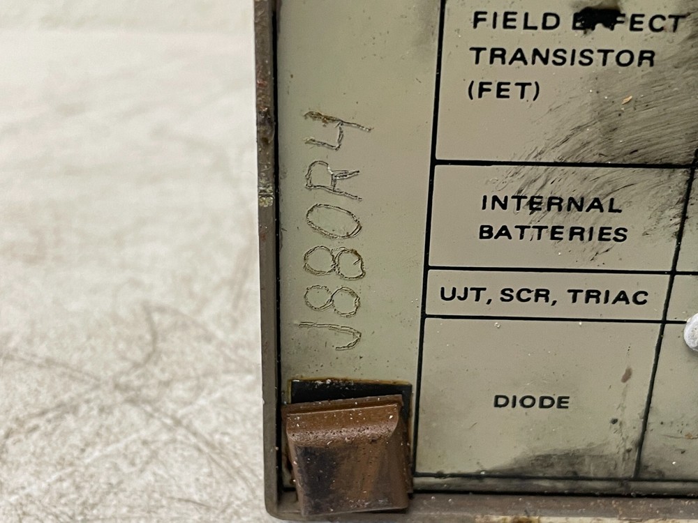 Heathkit FET / Transistor Tester IT-121 Vintage Untested