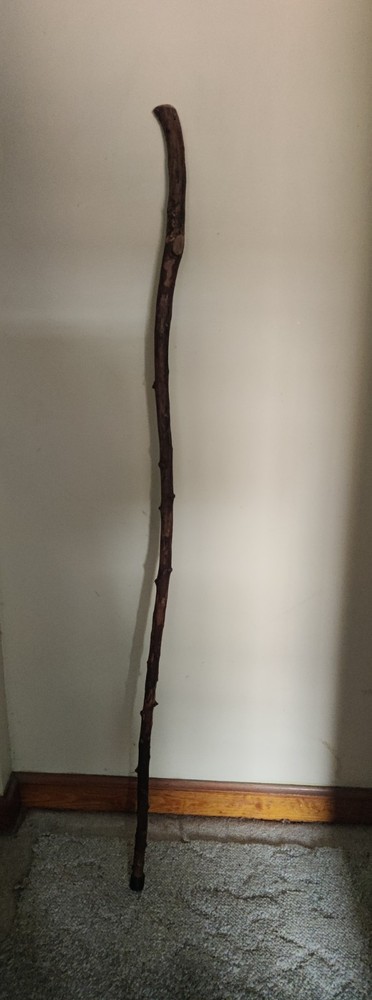 Hobbit Staff Hand Made From Wild Cherry. 5' In Length