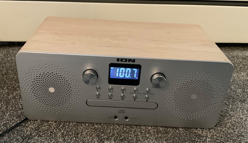 ION Audio Air CD Pro Music System with Bluetooth ICD08