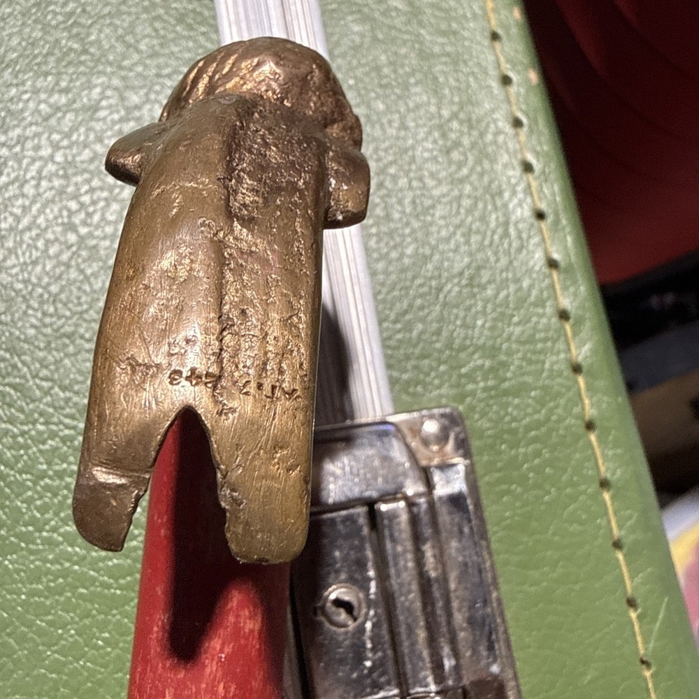Vintage Brass Goat Hammer