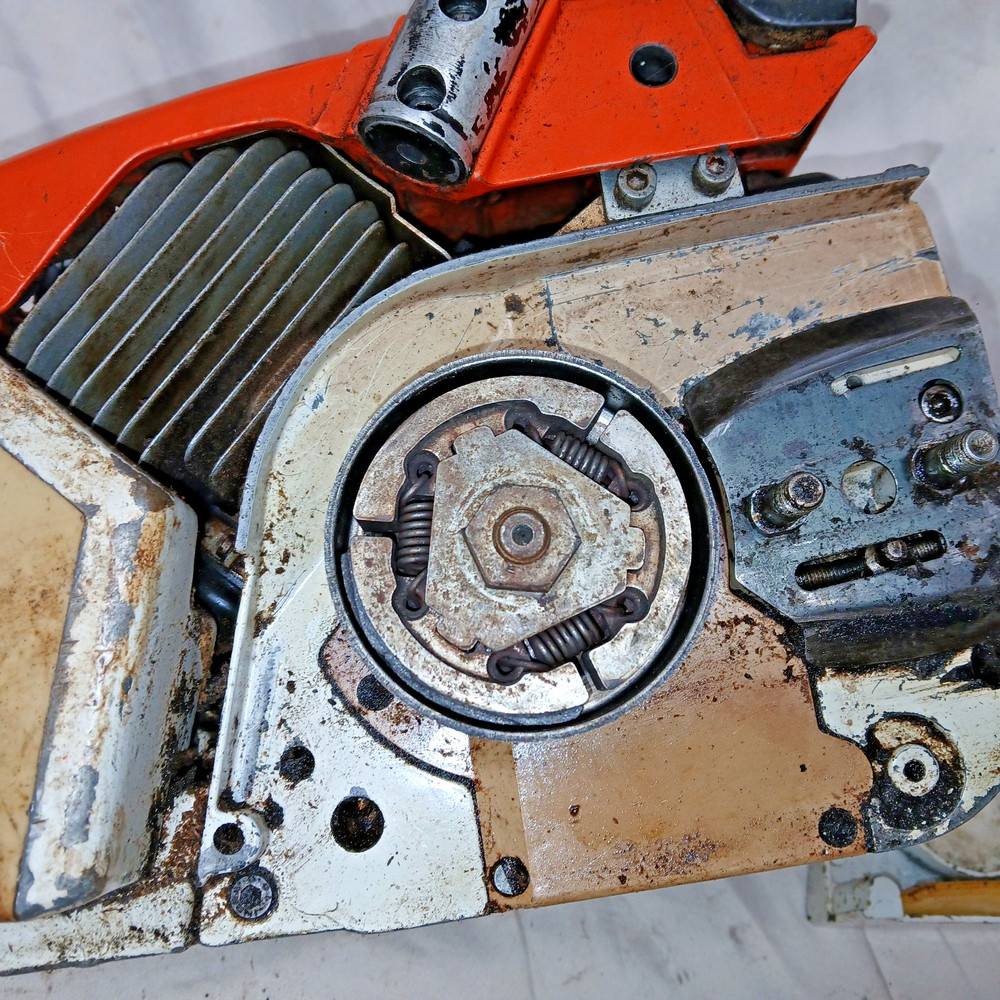 STIHL CHAINSAW, MODEL 031AV ELECTRONIC, PROJECT SAW, HAS SPARK & COMPRESSION