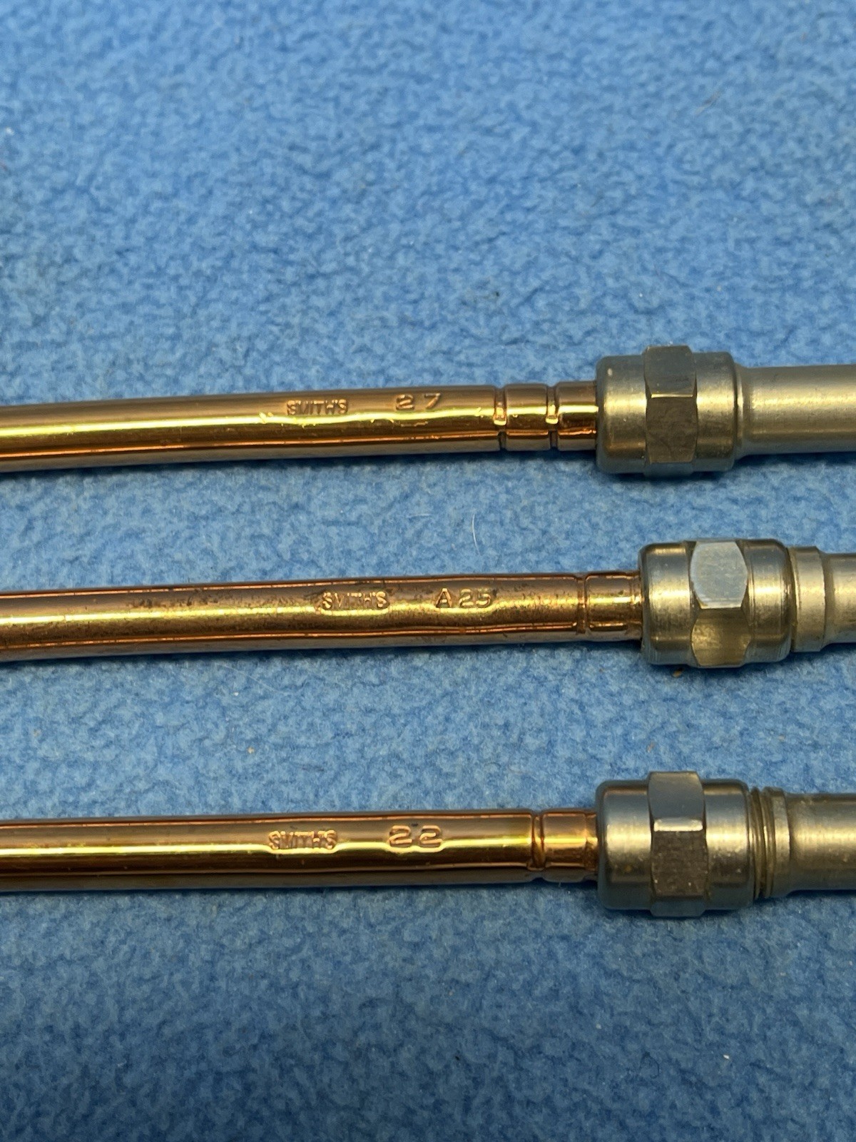 Lot of Smiths Welding Acetylene Torch Brazing Torch Tips Handle 22/A25/27 +