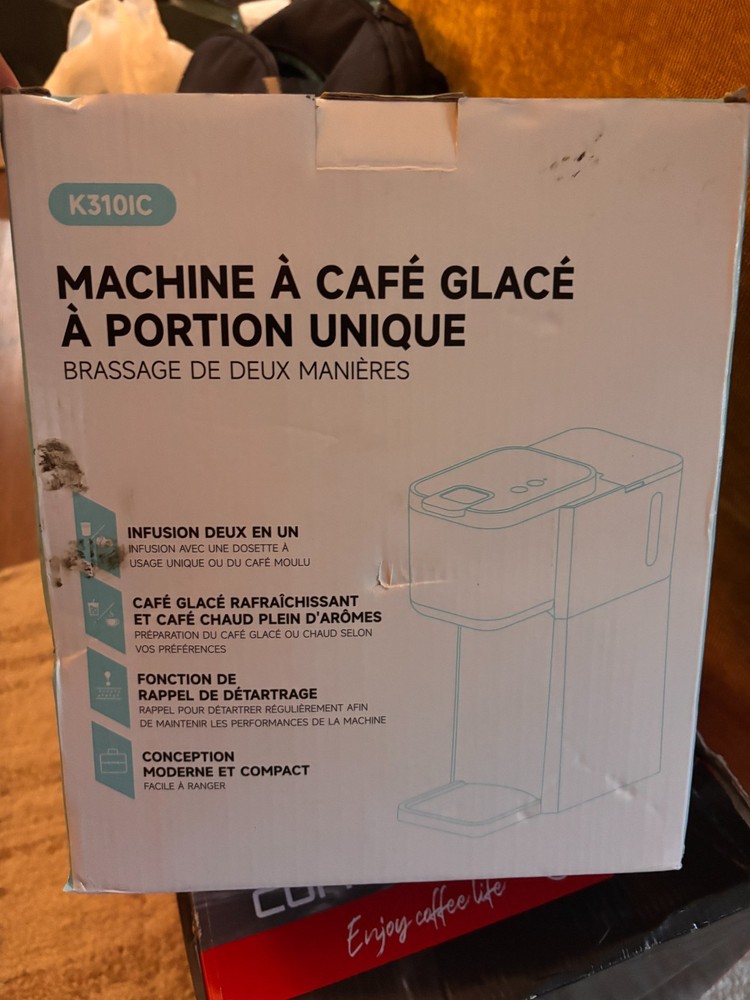 Tastyle K310IC Single Serve Iced & Hot Coffee Maker Machine