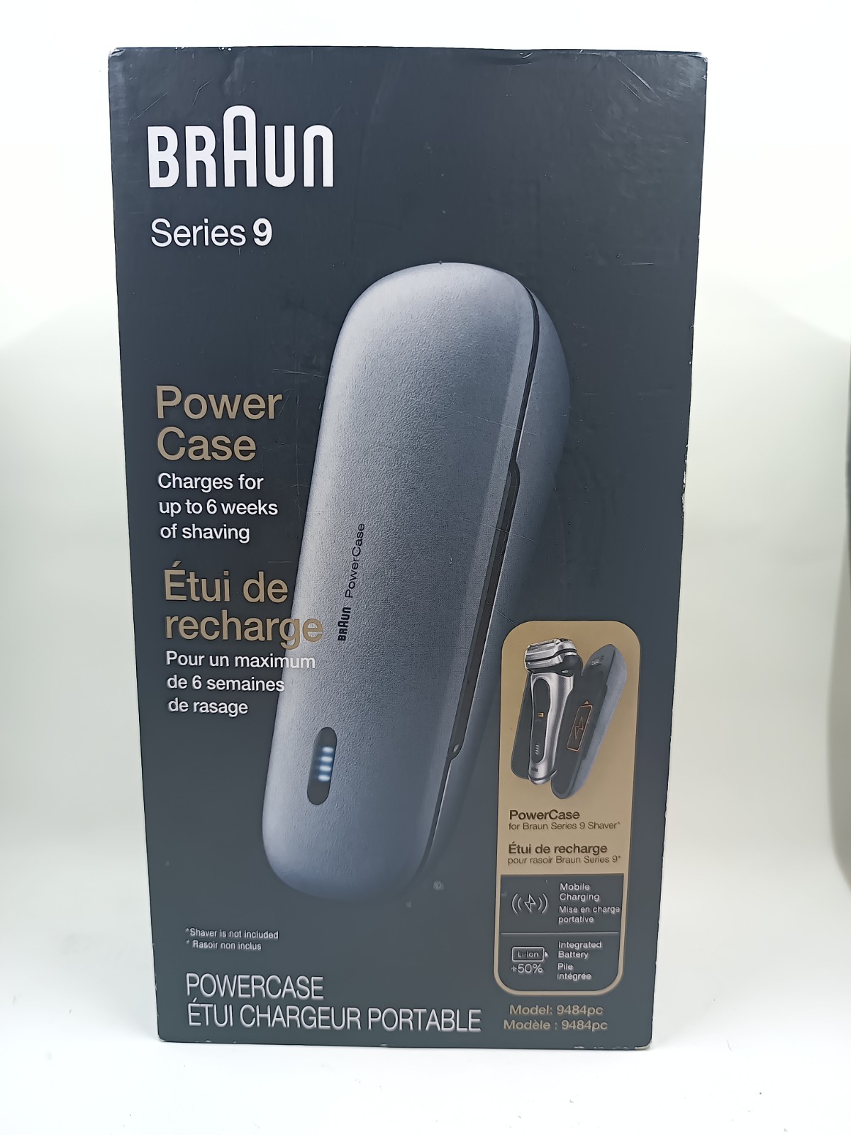 Braun Series 9 / 5796 Men's Body Shaver Wireless Charger **POWER CASE ONLY**