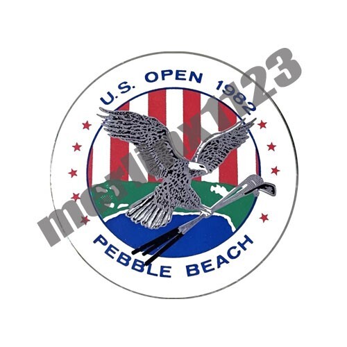 1982 US Open Pebble Beach LACC Golf Ball Marker + Switchblade Divot Tool