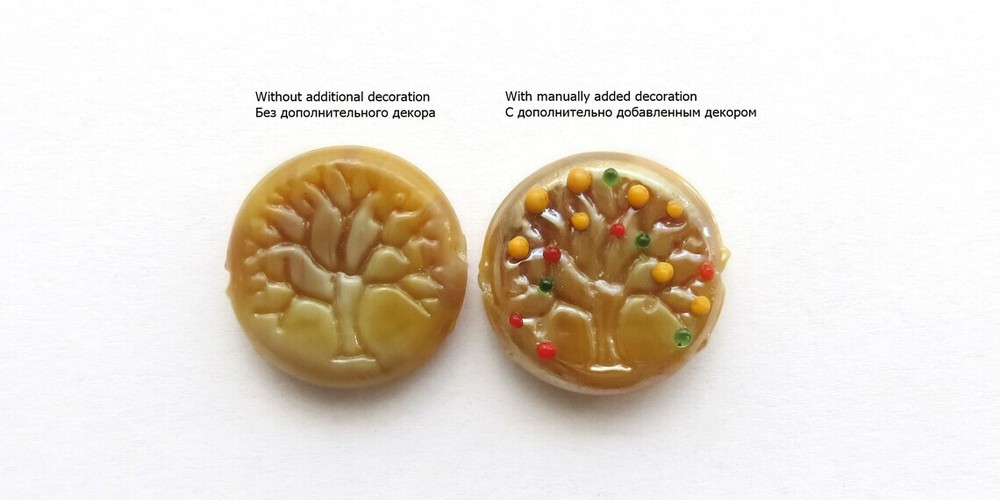 Tree of life Lampwork Mashers - Lampwork Tool
