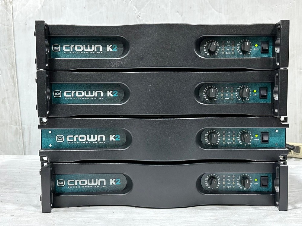 Crown K2 Power Amplifier #5085 (One)TrueHeartSound