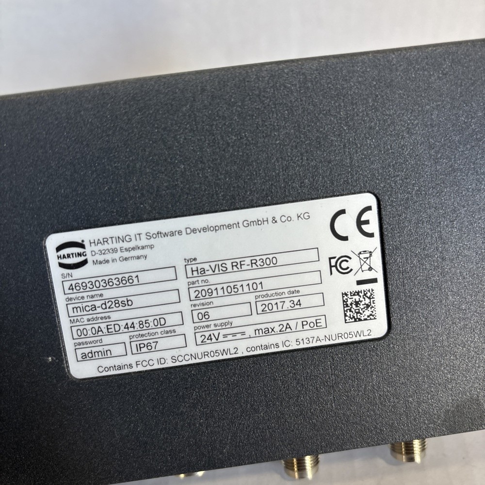 HARTING RFID Reader RF-R300 - 20911051101