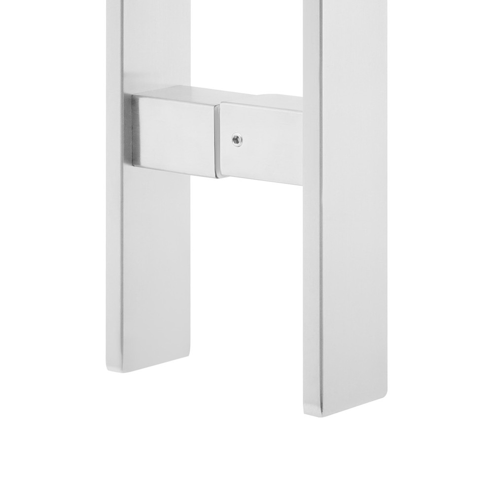 Stainless Steel Double-Sided Pull Handle, Modern H-Shaped Design